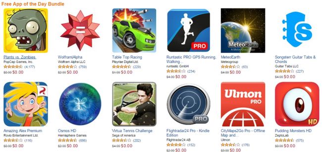 Fotografía - [Trato Alerta] 105 dólares de libre Paid Apps en juego en Amazon Appstore